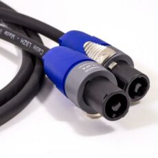 SPK84/5- Cable haut parleur 8x4mm, connecteurs NLT8FX-5M