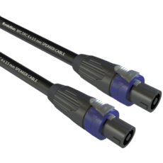 SPK425/1-Cable haut parleur 4x2,5mm, connecteurs NLT4FX-1M