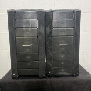 Kit 2 BOSE F1 812 Enceinte flexible array 1000w amplifié + 2 BOSE F1 SUB Caisson de basses 1000w amplifié